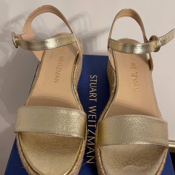 Stuart Weitzman platform wedge 39.5 - Picture 2 of 6